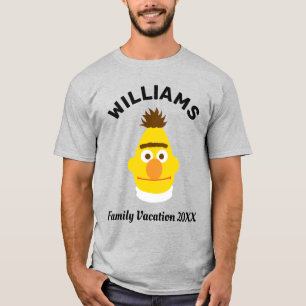 T-shirt Rue Sésame Bert Famille Vacances