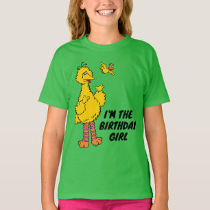 T-shirt Rue Sésame   Big Bird & Little Bird Anniversaire