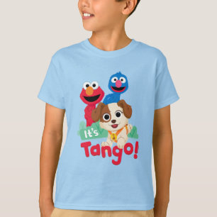 T-shirt Rue Sésame C'est Tango avec Elmo & Grover