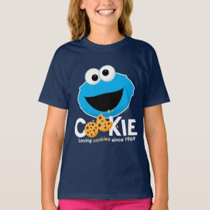 T-shirt Rue Sésame   Cookie Monster Lookies