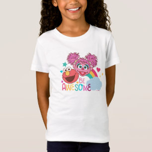 T-Shirt Rue Sésame Elmo & Abby - Soyez génial