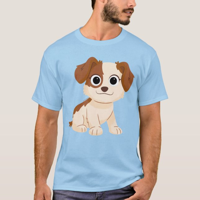T-shirt Rue Sésame | Elmo's Puppy Tango (Devant)