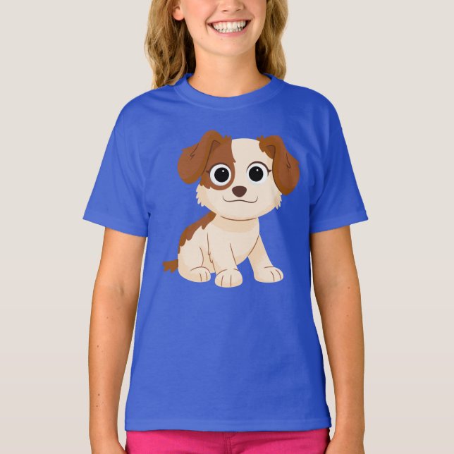 T-shirt Rue Sésame | Elmo's Puppy Tango (Devant)