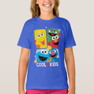 T-shirt Rue Sésame   Enfants Cool