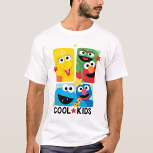 T-shirt Rue Sésame Enfants Cool