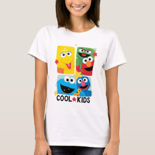 T-shirt Rue Sésame Enfants Cool