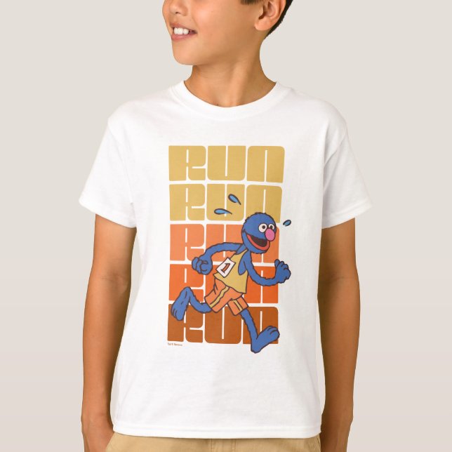 T-shirt Rue Sésame | Exécution de Grover (Devant)