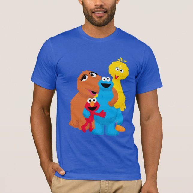 T-shirt Rue Sésame | Groupe Hug (Devant)