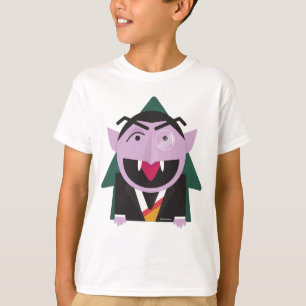 T-shirt Rue Sésame Illustration Count von Count
