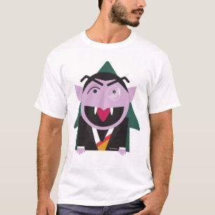 T-shirt Rue Sésame Illustration Count von Count