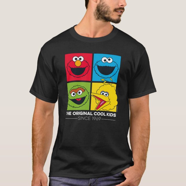 T-shirt Rue Sésame | Les Enfants Cool d'origine (Devant)