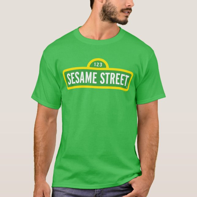 T-shirt Rue Sésame | Logo couleur complète (Devant)