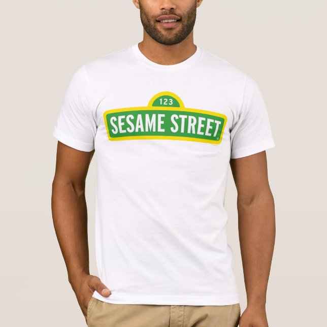 T-shirt Rue Sésame | Logo couleur complète (Devant)