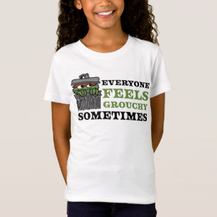 T-Shirt Rue Sésame Oscar le Grouch se sent Grouch