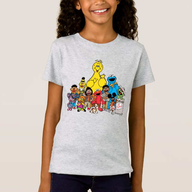 T-Shirt Rue Sésame | Pal sésame sortant (Devant)