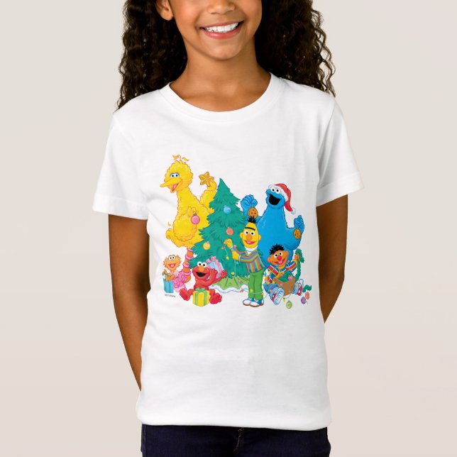 T-Shirt Rue Sésame | Pals de Noël (Devant)