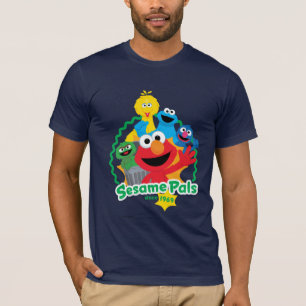 T-shirt Rue Sésame   Sesame Pals depuis 1969