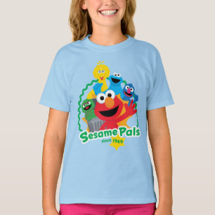 T-shirt Rue Sésame Sesame Pals depuis 1969