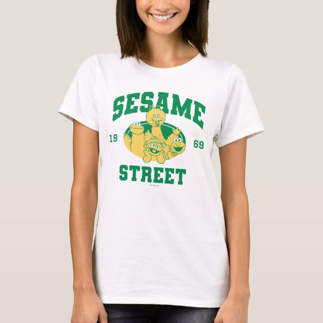 T-shirt Rue Sésame | Vintage 1969 (Devant)