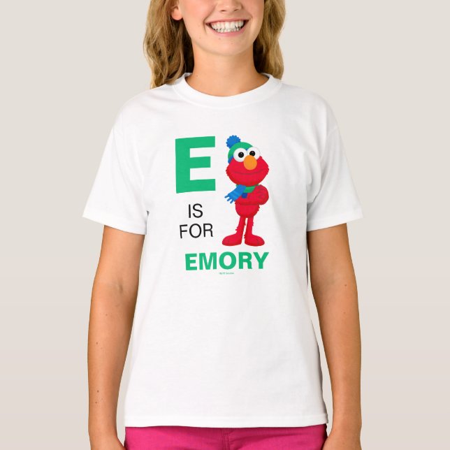 T-shirt Rue Sésame | Winter Elmo (Devant)