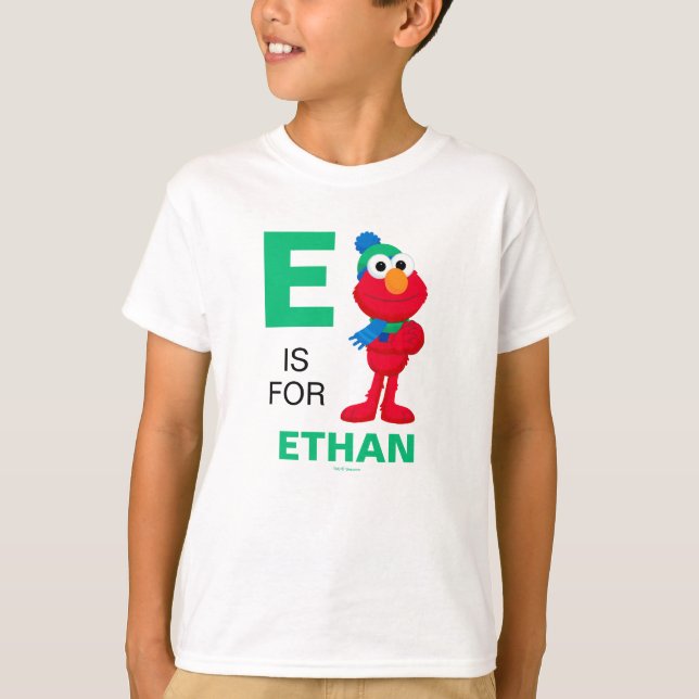 T-shirt Rue Sésame | Winter Elmo (Devant)