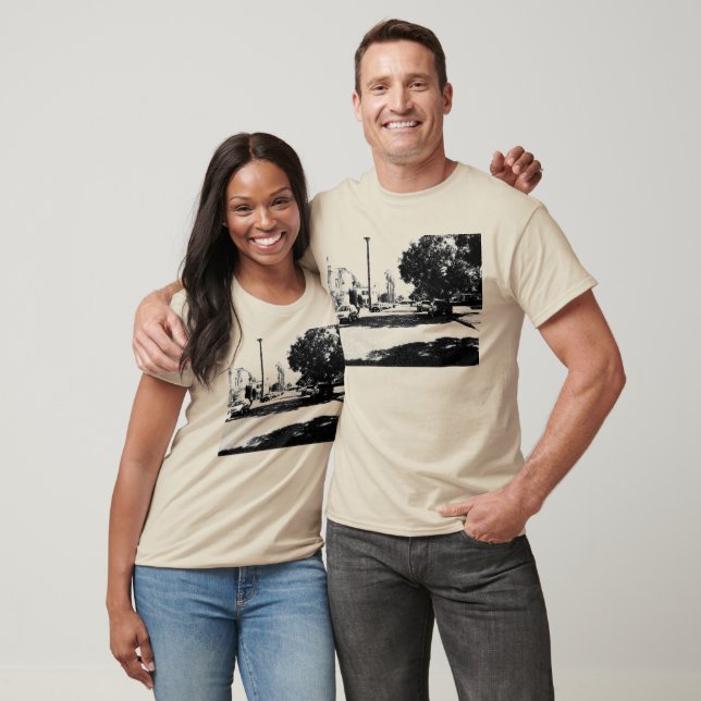 T-shirt Rue vide (Unisexe)