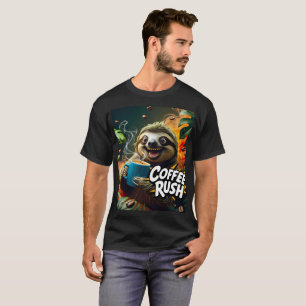 T-shirt Ruée café