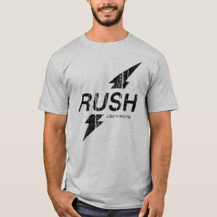 T-shirt Ruée noire