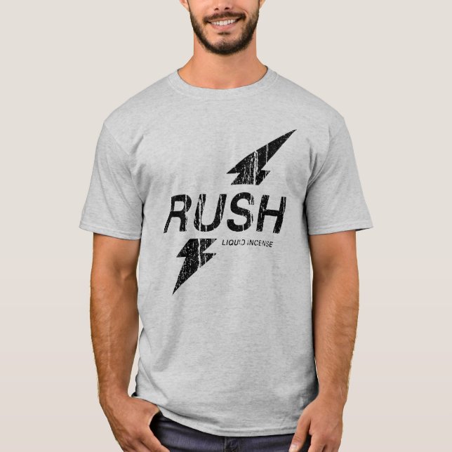 T-shirt Ruée noire (Devant)