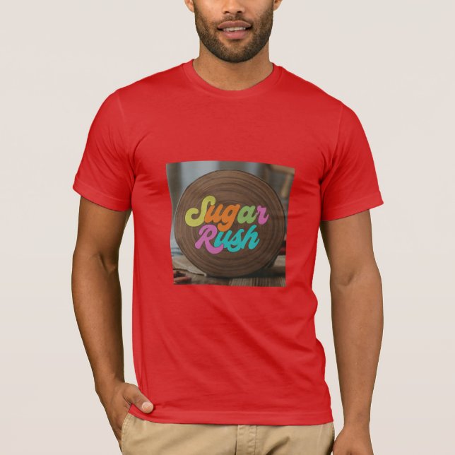 T-shirt Ruée sucre (Devant)