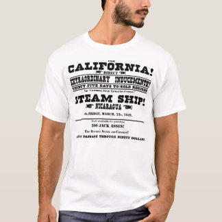 T-shirt Ruée vers l'or de Californie