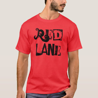 T-shirt Ruelle rouge
