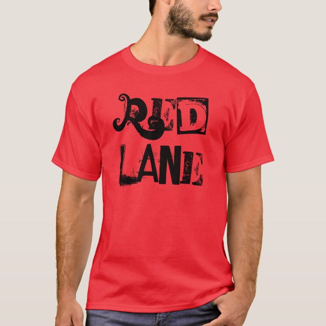 T-shirt Ruelle rouge (Devant)