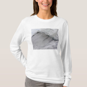 T-shirt Rues de glace de mer et de nuage en mer de Béring