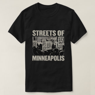 T-shirt Rues de Minneapolis, Art de protestation