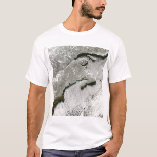 T-shirt Rues de neige et de nuage
