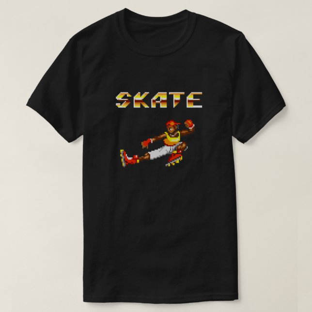 T-shirt Rues de patinage de catégorie 2 Essentiel (Design devant)