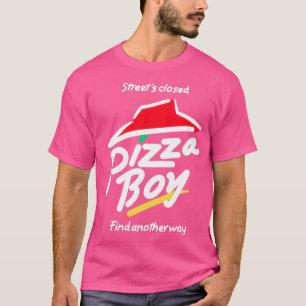 T-shirt Rues fermé pizza garçon 1