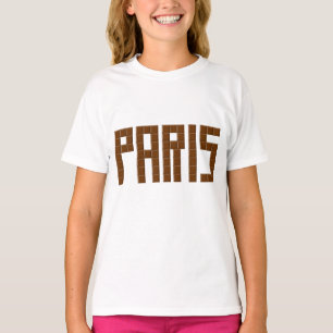 T-shirt Ruffle blanc PARIS CHOCOLAT
