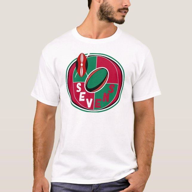 T-shirt Rugby 7s Kenya Supporter (Devant)