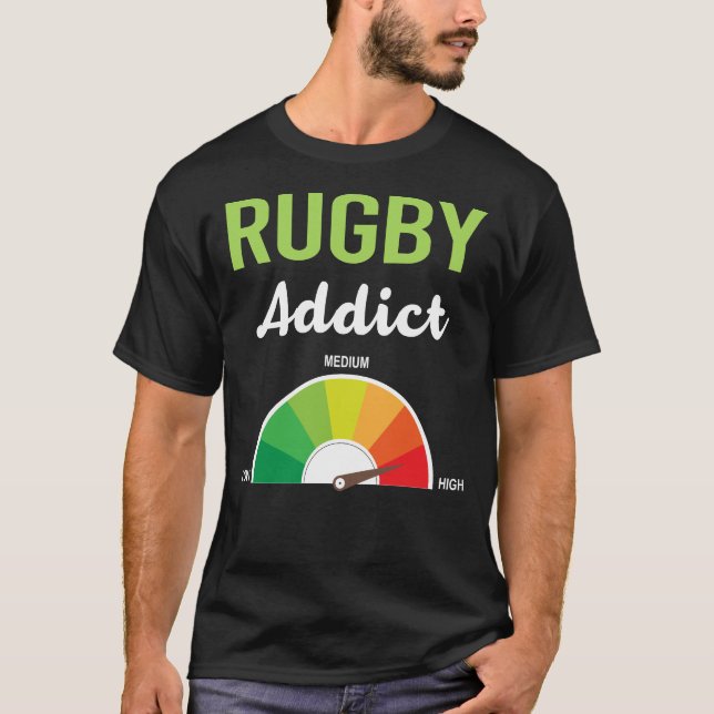 T-shirt Rugby à dépendance (Devant)