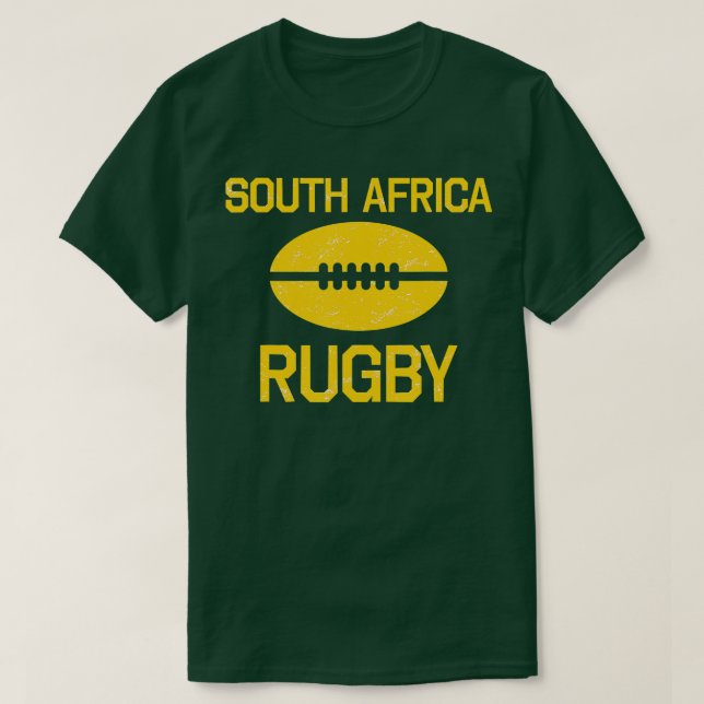 T-shirt Rugby à XV en Afrique australe (Design devant)