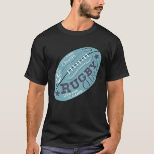 T-shirt Rugby Ball Sports Coaching Fitness Workout Irlande