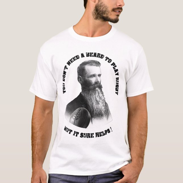 T-shirt Rugby Beards (Devant)