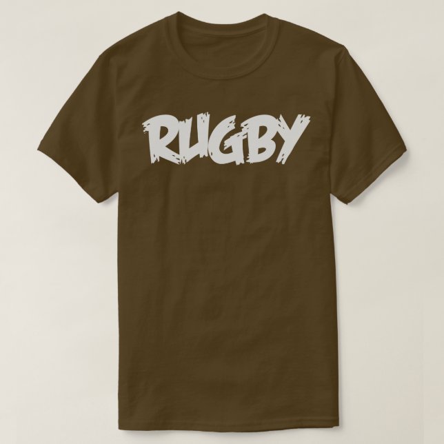 T-shirt Rugby blanc (Design devant)