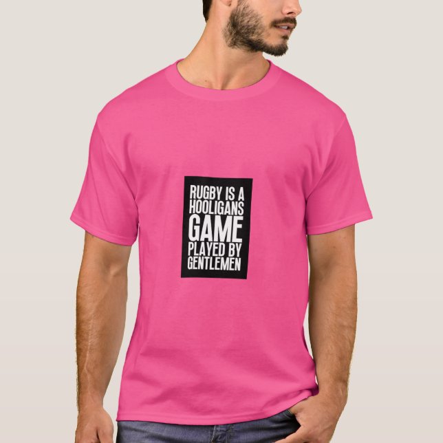 T-shirt Rugby Citation Art (Devant)