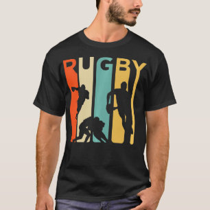 T-shirt Rugby de style des années 1970 vintage, Rugby Spor