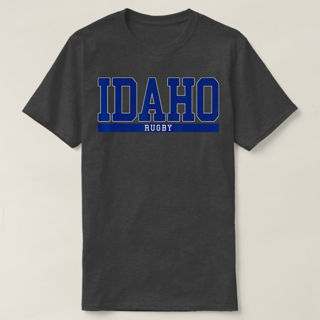 T-shirt Rugby d'Idaho (Design devant)