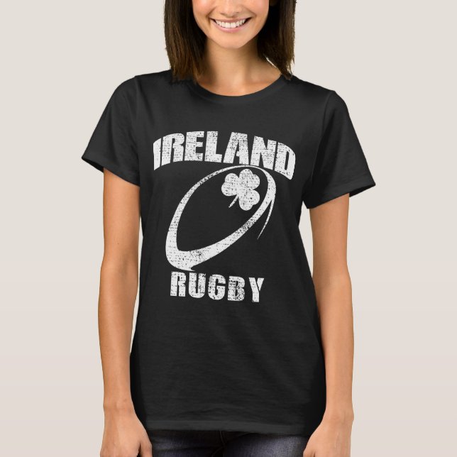 T-shirt Rugby d'Irlande (Devant)