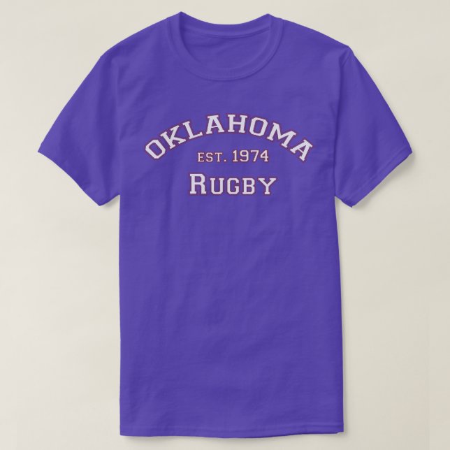 T-shirt Rugby d'Oklahoma (Design devant)